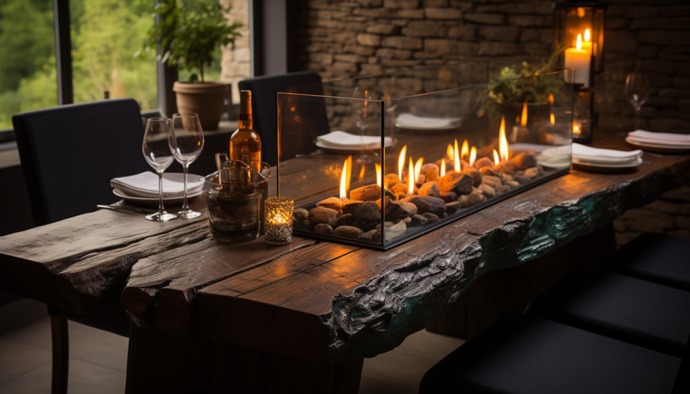 What's a table fireplace?